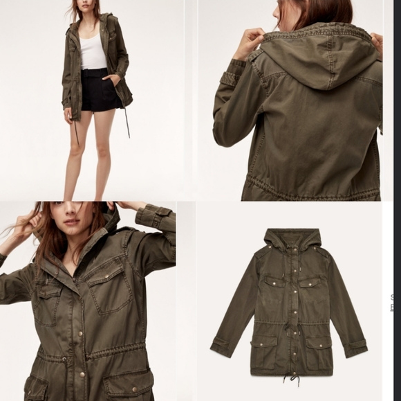 Talula Aritzia Trooper utility Jacket size S - Picture 8 of 8